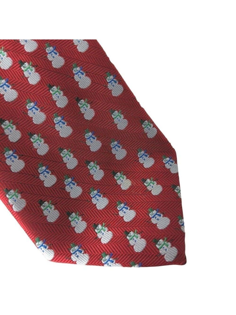 Hallmark Snowman All Over Print Necktie - Picture 3 of 7